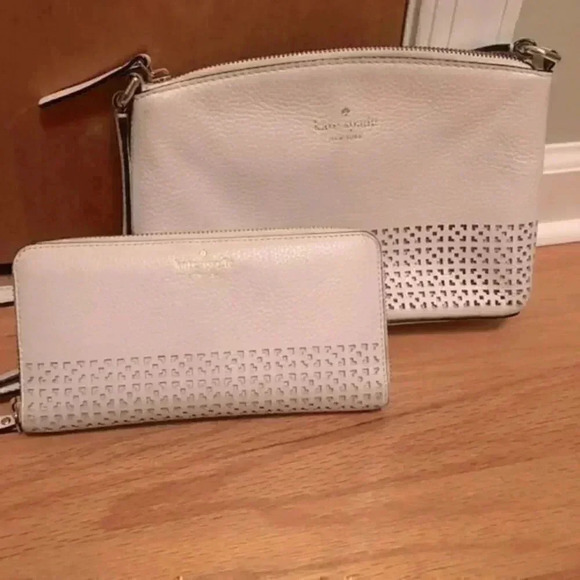 Kate Spade ♠️ Wakefield Lane Purse and Wallet Bundle - Picture 1 of 10